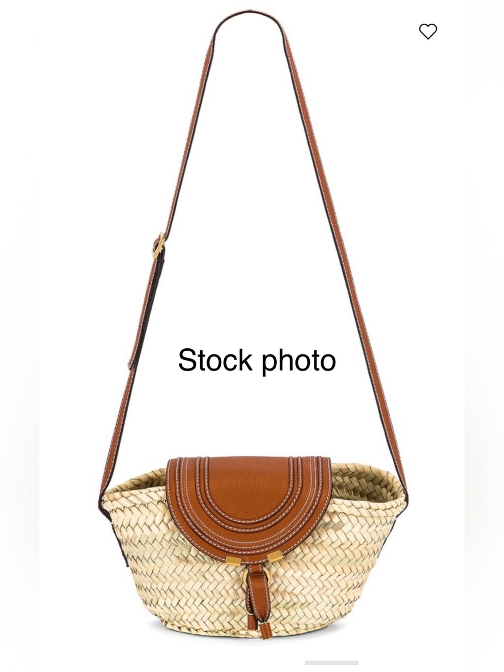 New Chloe Raffia Marcie Bag-PRICE IS FIRM - Picture 13 of 14